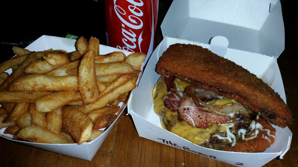 JDs Burgers Asian Fusion Gokus Spirit Bomb Burger Mont Albert Victoria
